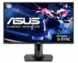 ASUS 27-inch Full HD (1920×1080) Nvidia G-SYNC Compatible Esports Gaming Monitor, 0.5ms, Up to 165 Hz, DP, HDMI, DVI, FreeSync, Low Blue Light, Flicker Free, TUV Certified – VG278QR (Black)