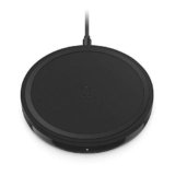 Belkin BoostCharge 10W Fast Wireless Charger Pad,with Included QuickCharge 3.0 Wall Charger & Cable,Case Compatible for iPhones,Galaxy,Pixel & Other Qi Enabled Devices (includes AC adapter),Black