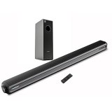 Blaupunkt SBW08 220W Dolby Soundbar with 8 Inch Subwoofer, 2.1 Channel Surround Sound System with HDMI-ARC, Optical, AUX, Bluetooth and Remote Control, Black