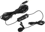 BOYA By-m1 3.5mm Electret Condenser Microphone with 1/4″ Adapter for Smartphones, Dslr, Camcorders Microphone