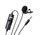 Boya BYM1 Omnidirectional Lavalier Condenser Microphone with 20ft Audio Cable