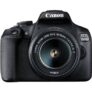 [Free Motorola Headphone] Canon EOS 1500D Digital SLR Camera (Black) with EF S18-55 is II Lens/Camera Case