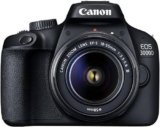 [ICIC/AXIS CC]Canon EOS 3000D DSLR Camera Single Kit with 18-55 Lens (Moto Pulse Escape Bluetooth Headset, 16GB Memory Card, Carry Case)(Black)