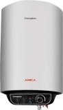 Crompton 15 L Storage Water Geyser (Amica, Black, White)