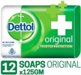 Dettol Original Soap – 125 g (Pack of 12)