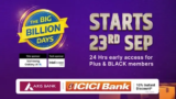 Flipkart Big Billion Days Sale 2025 Dates & Offers List: 90% Off Festive Mobile Deals + ICICI/Axis Bank Cards Discount