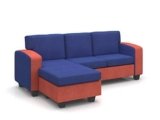 Forzza Pomona Three Seater Sofa (Blue)