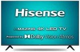 Hisense 146 cm (58 inches) 4K Ultra HD Smart Certified Android LED TV 58A71F (Black) (2020 Model) | With Dolby Vision and ATMOS