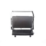 Lifelong LLPM1000 1000-Watt 2-Slice Panini Grill Sandwich Maker (Black/Grey)