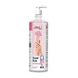 Mirah Belle – Hand Rub Sanitizer (1000 ML) – FDA Approved (72.9% Alcohol) – Best for Men, Women and Children – Sulfate and Paraben Free – 1 Ltr Bottle With Dispenser Pump