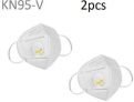NEA KN95-V+ 5 Layer Reusable Mask Respirator with Valve Respirator