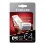 Samsung EVO Plus Grade 3, Class 10 64GB MicroSDXC 100 MB/S Memory Card with SD Adapter