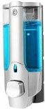 SKS – Clean Home Dispenser with Key 400 ml Gel, Lotion, Soap, Conditioner, Shampoo Dispenser (Steel)