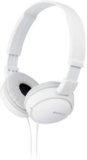 Sony MDR-ZX110 A Wired Headphone(White, Over the Ear)